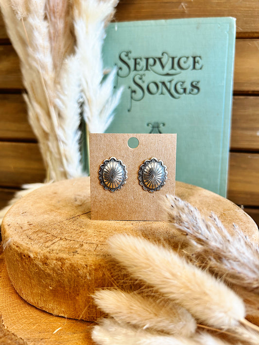 The Classic Concho Earrings