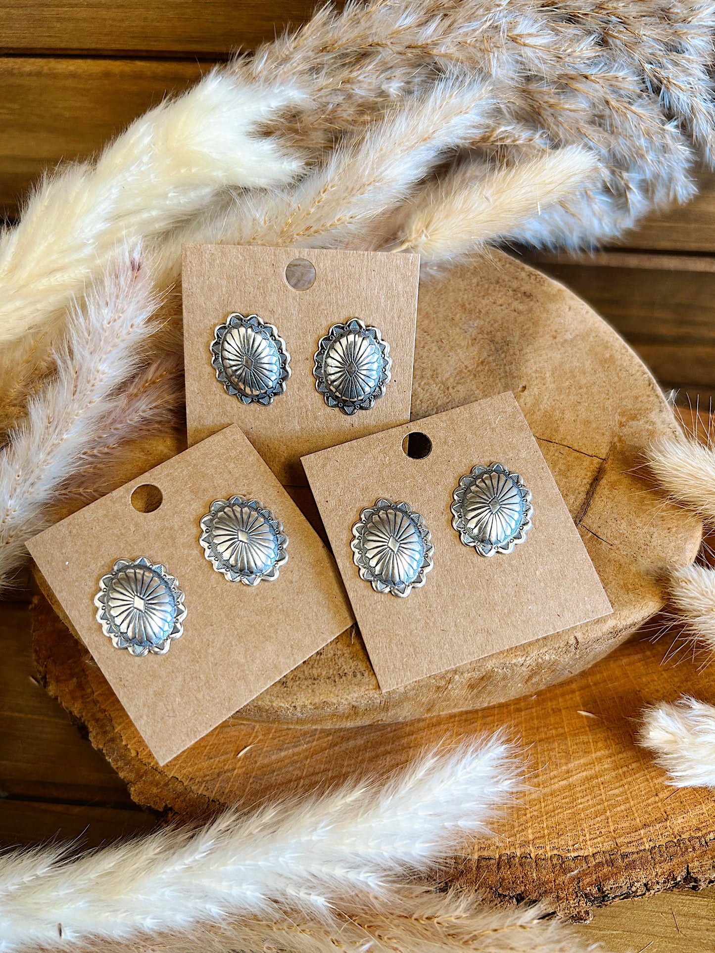 The Classic Concho Earrings