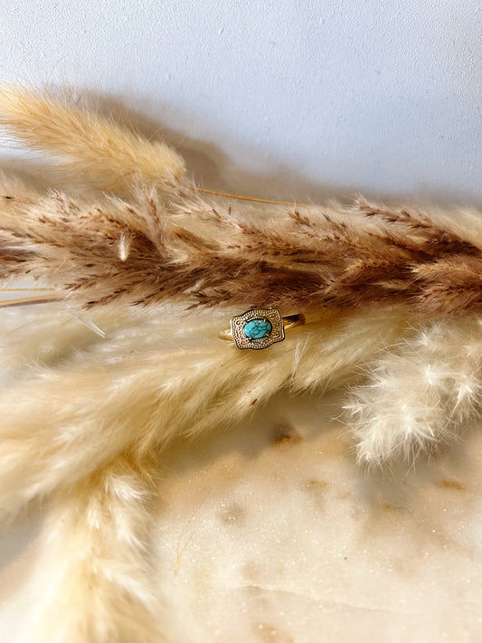 The Oasis Mini Belt Buckle Ring