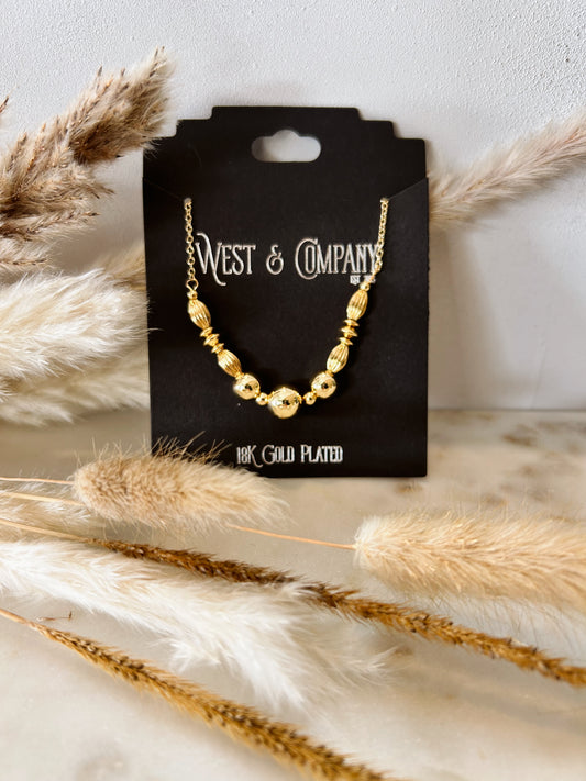 The Beaded Bar Necklace