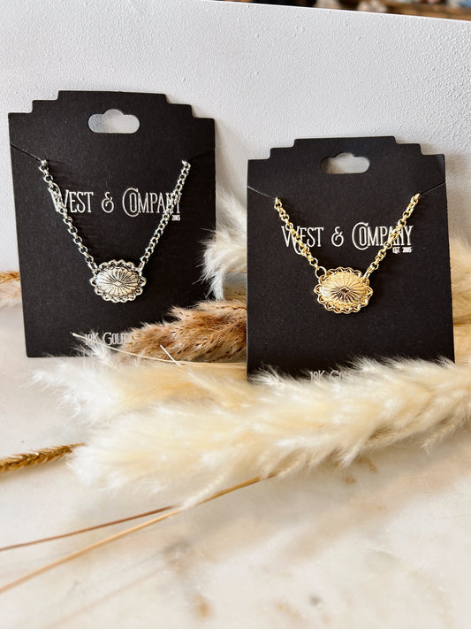 The Dainty Concho Necklace
