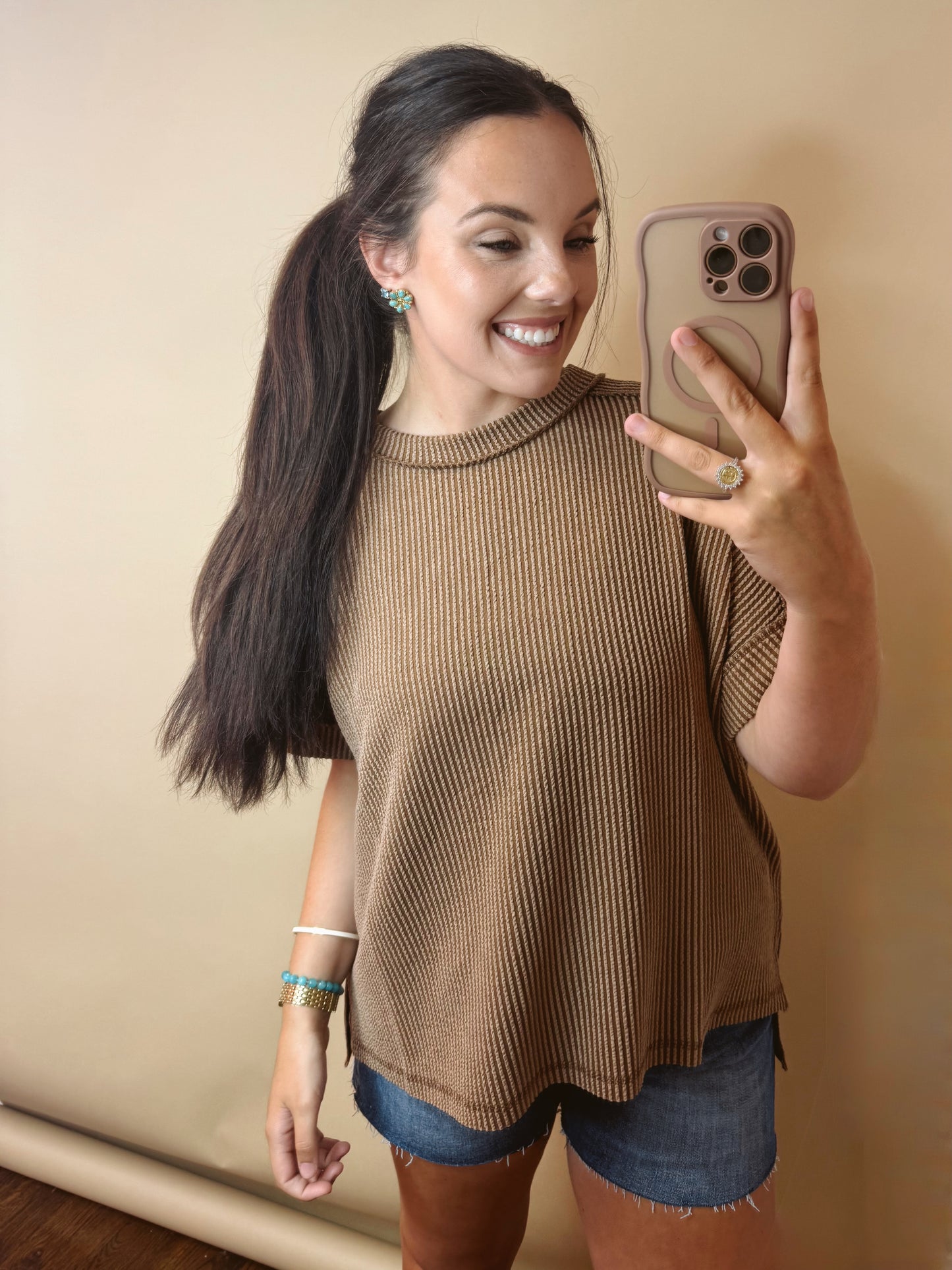 The Cheyenne Corded Top