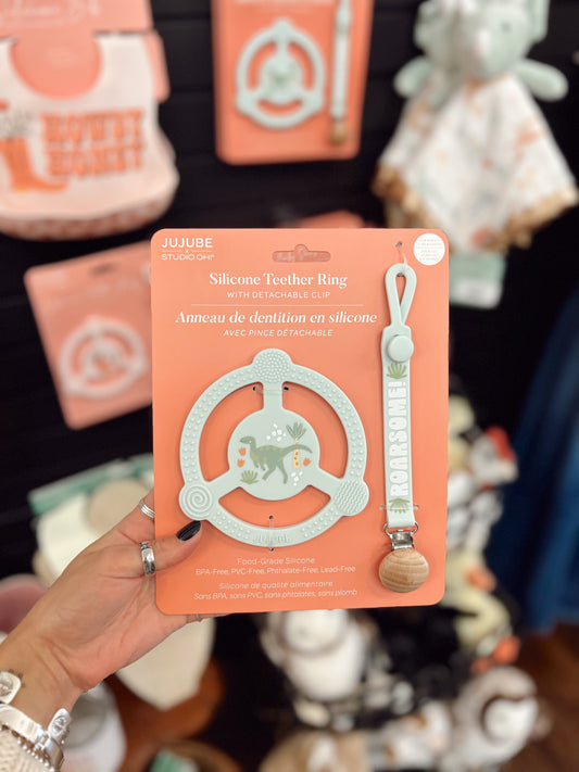 Roarsome Silicone Teether Ring
