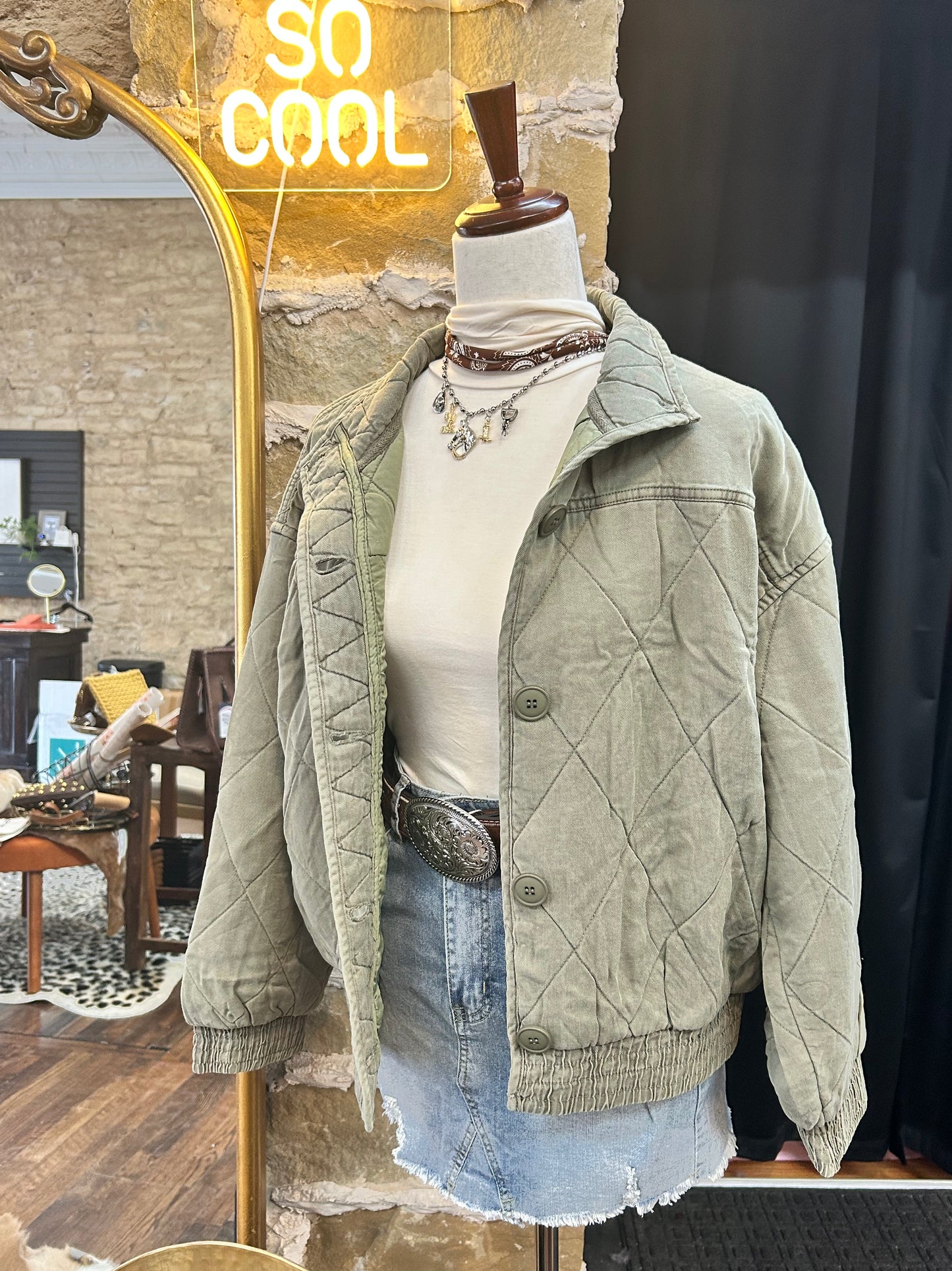 The Avalon Quilted Jacket