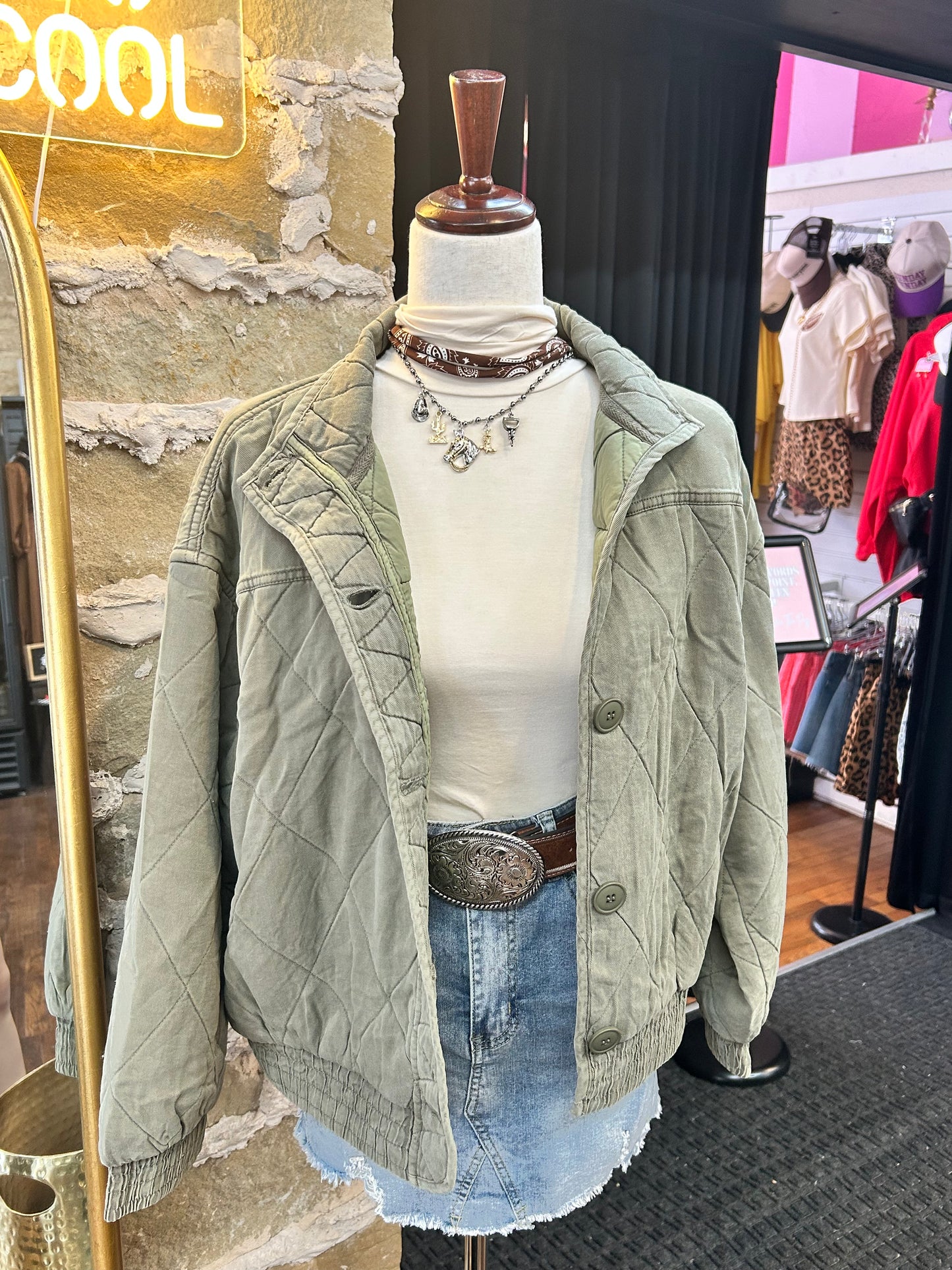 The Avalon Quilted Jacket