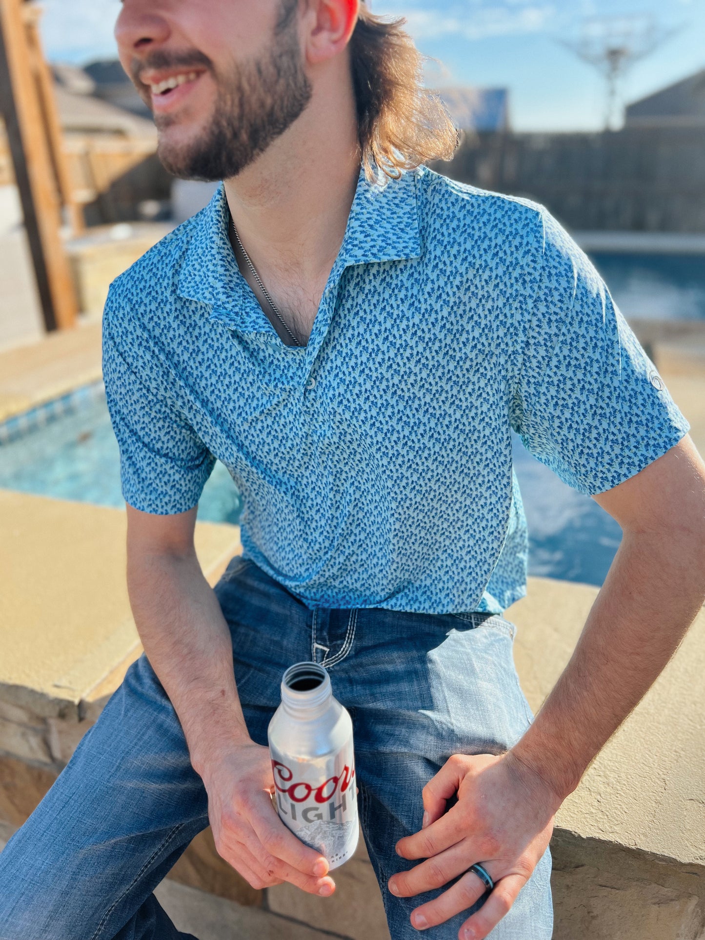 Bluebonnet Overload Polo