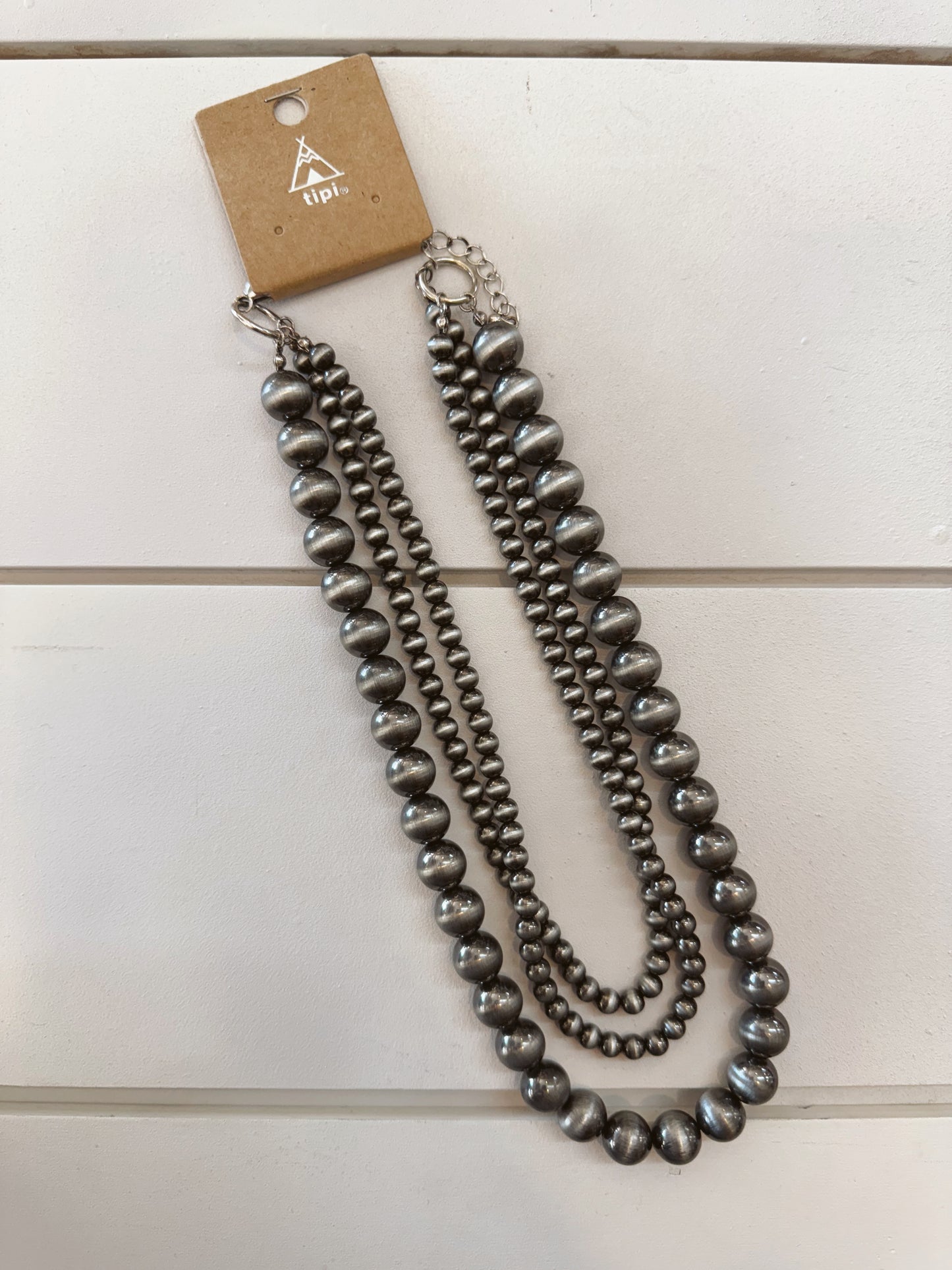 The Lucia Layered Beaded Necklace