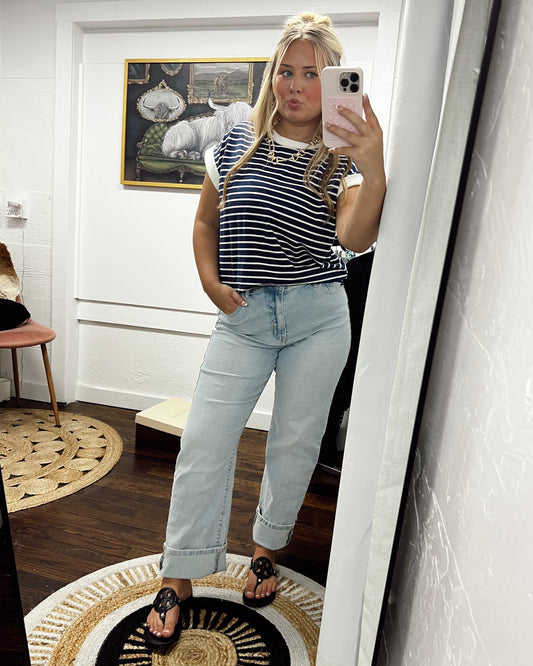 The Jules Stripe Top