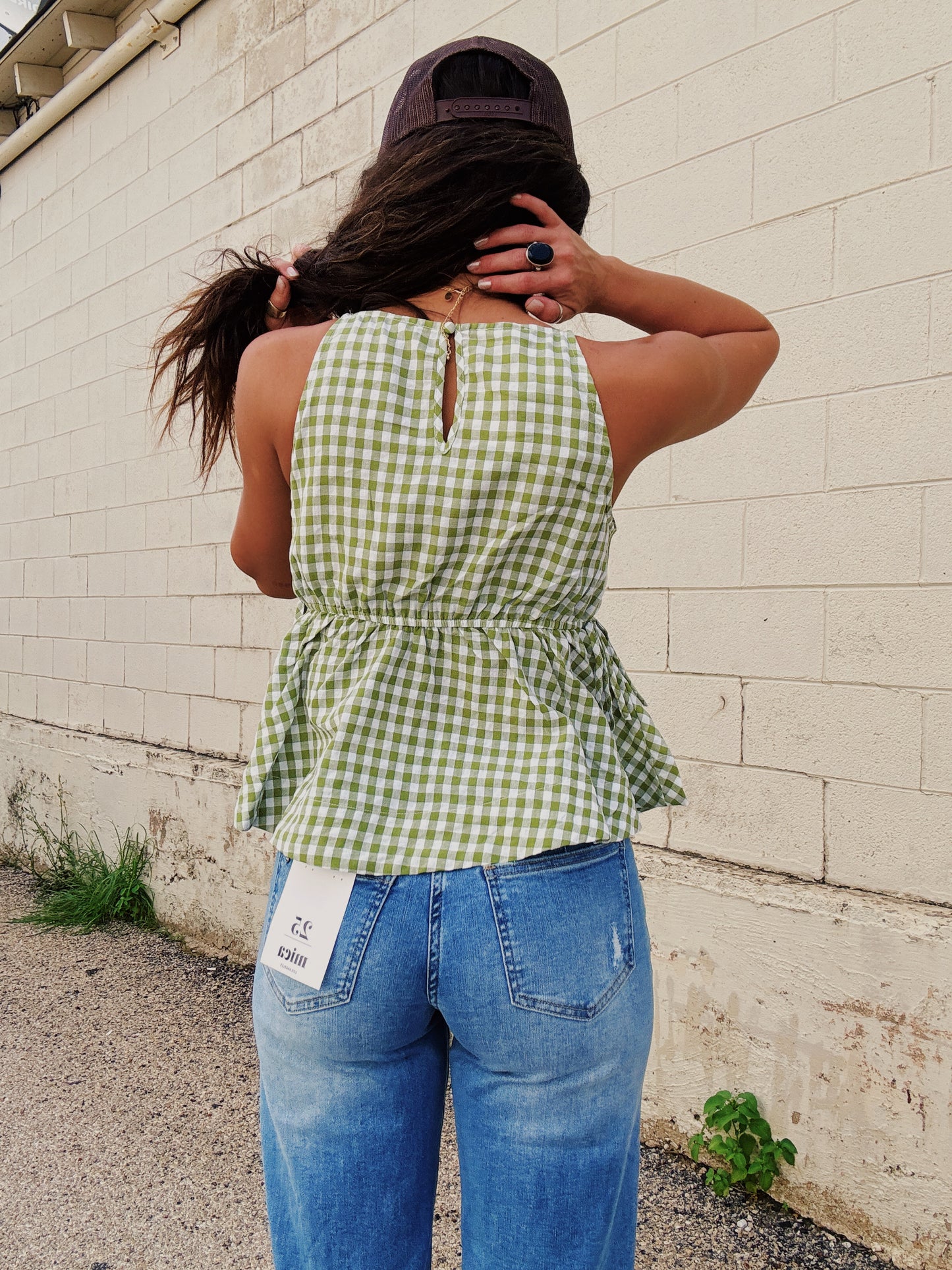 The Picnic Perfect Peplum Top