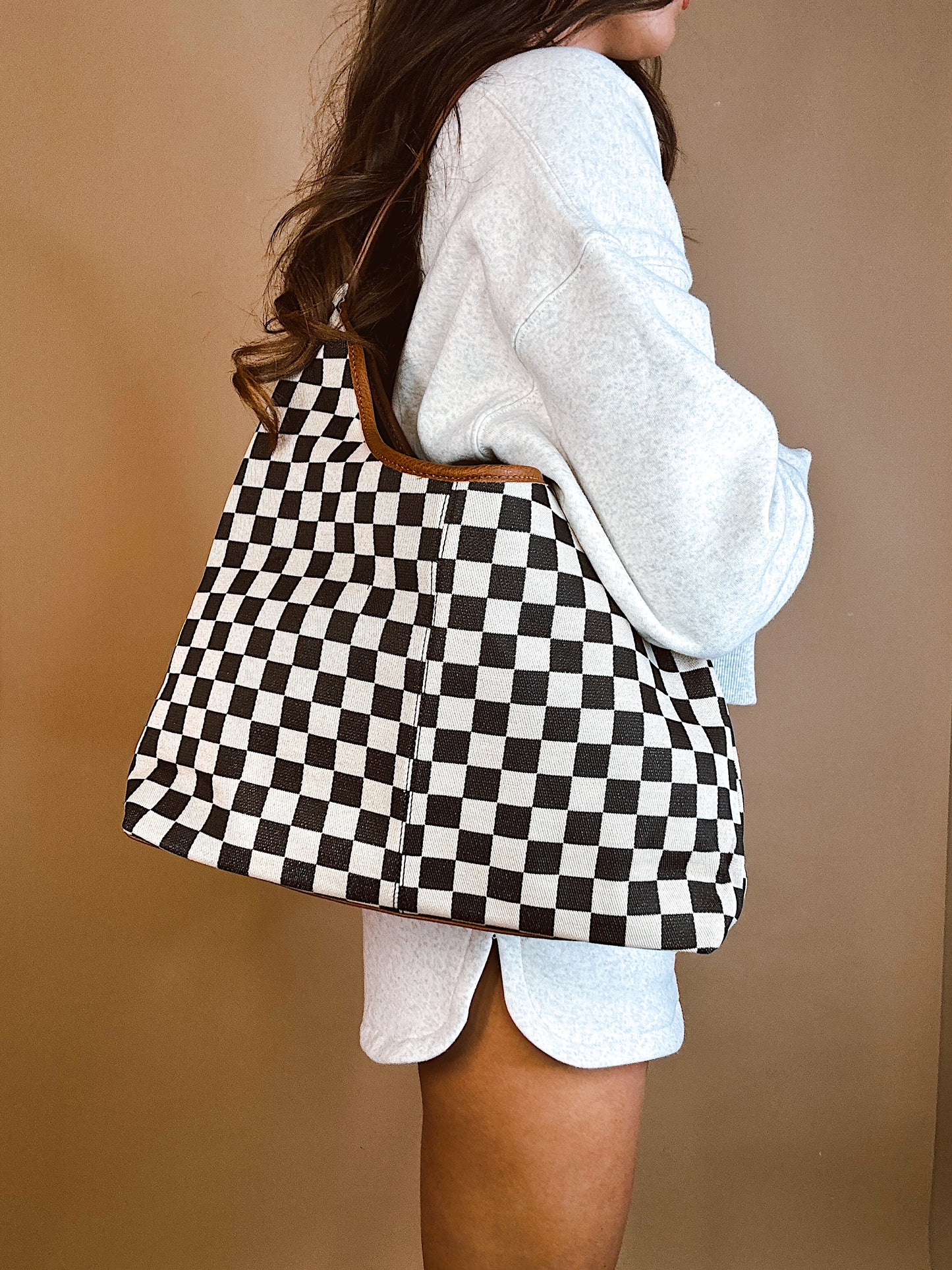 The Checkmate Hobo Tote