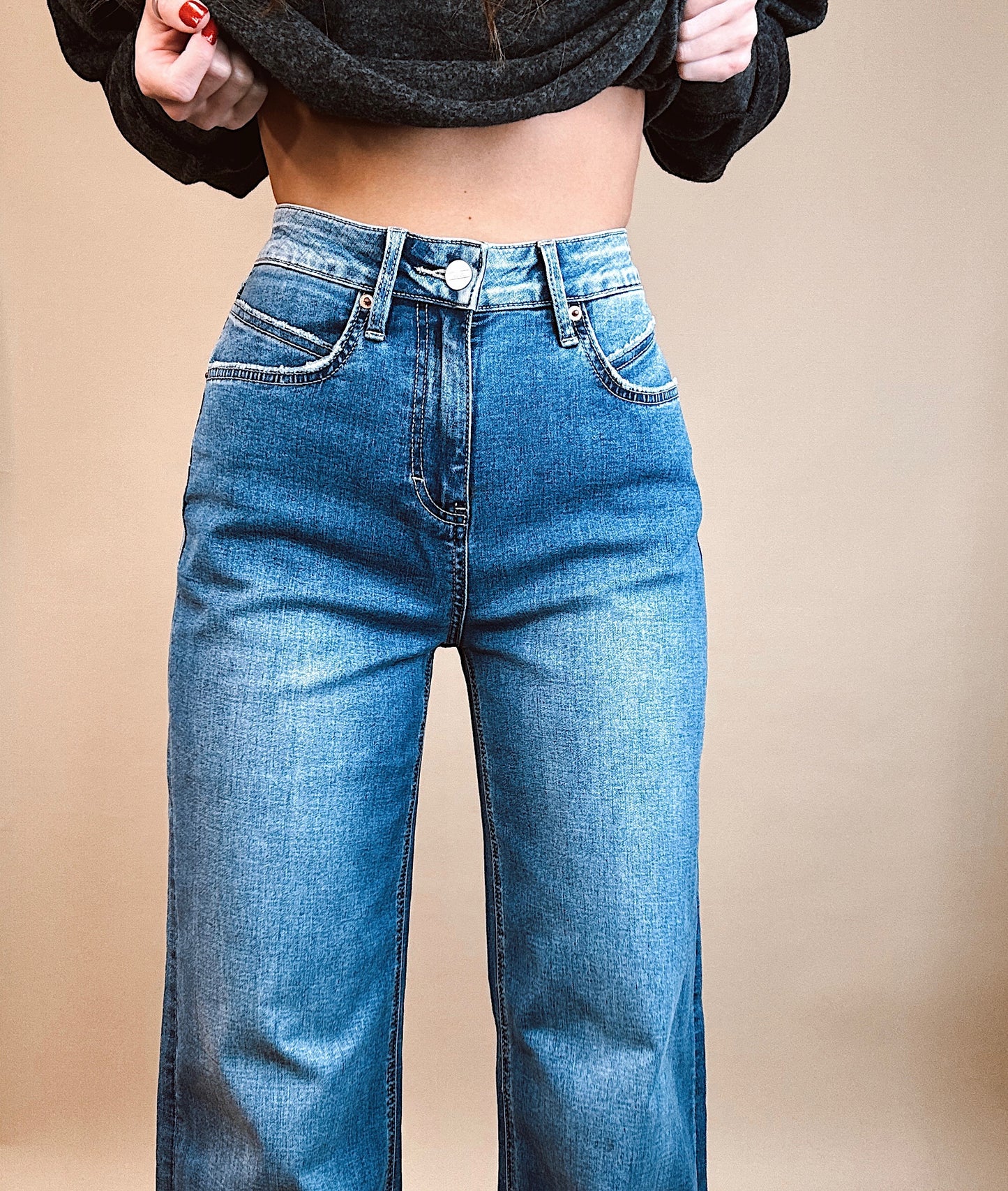 The Melody Wide Leg Jeans