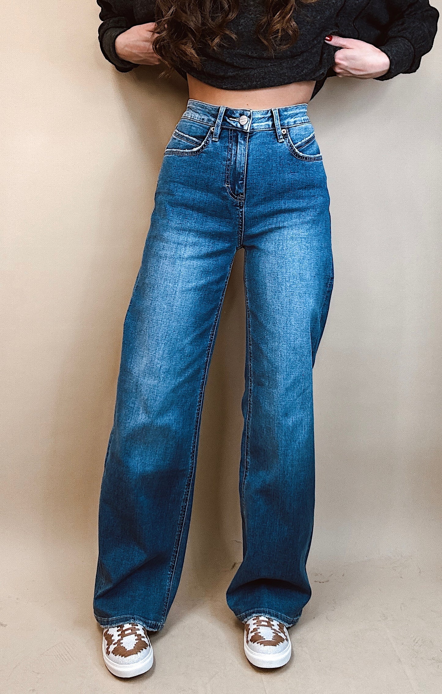 The Melody Wide Leg Jeans