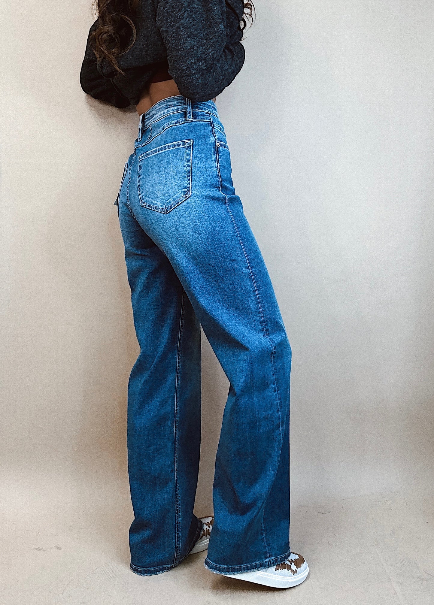 The Melody Wide Leg Jeans