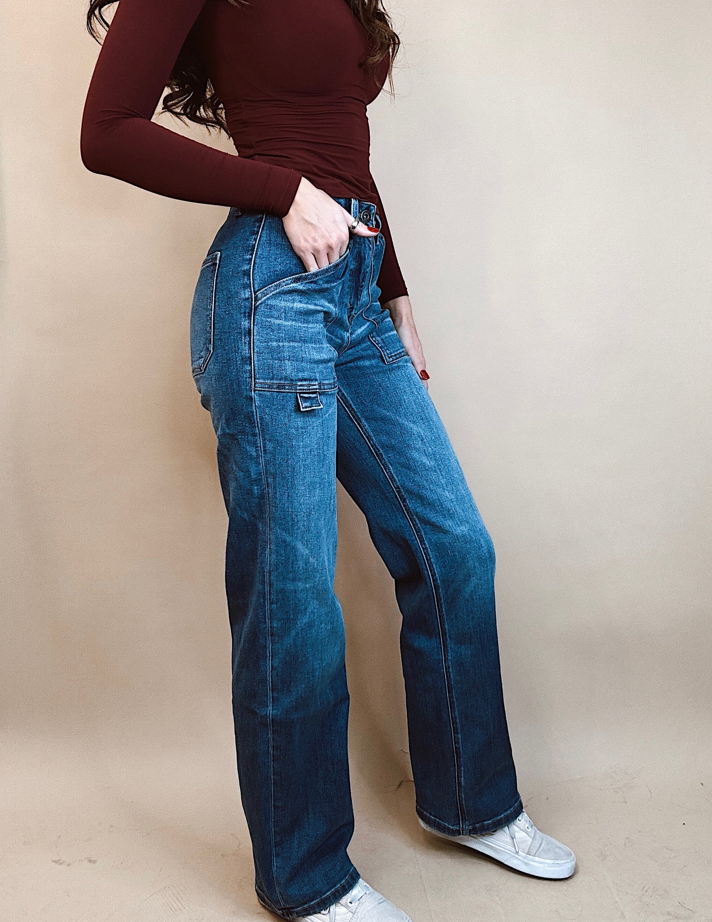 The Hudson Straight Leg Jeans
