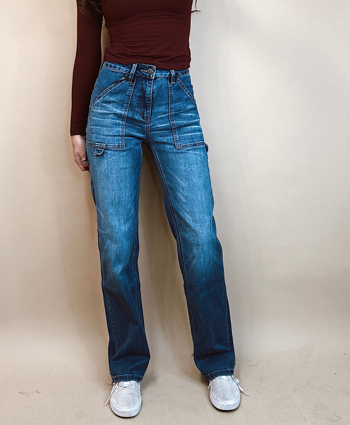 The Hudson Straight Leg Jeans