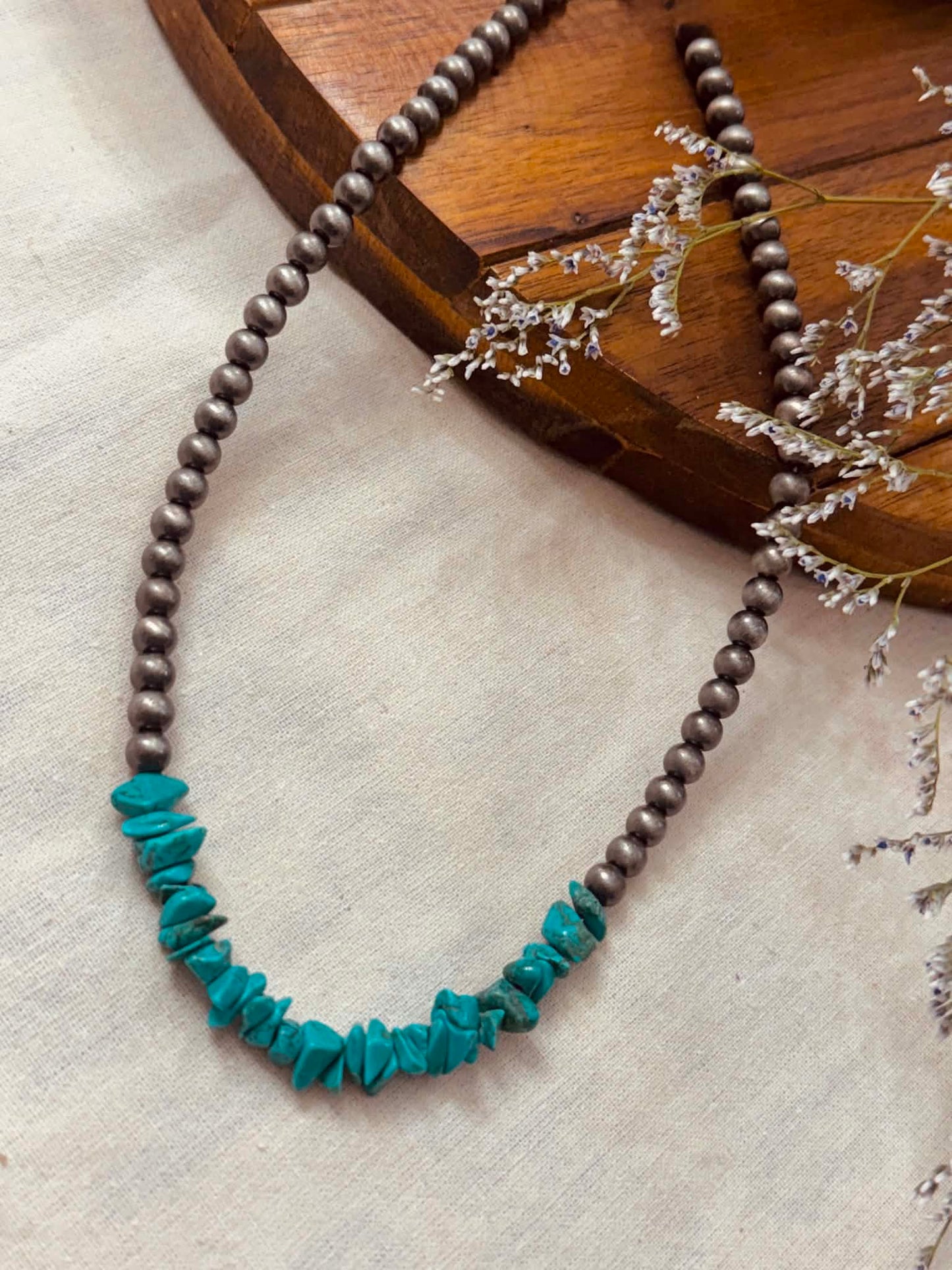 Turquoise Stone Necklace