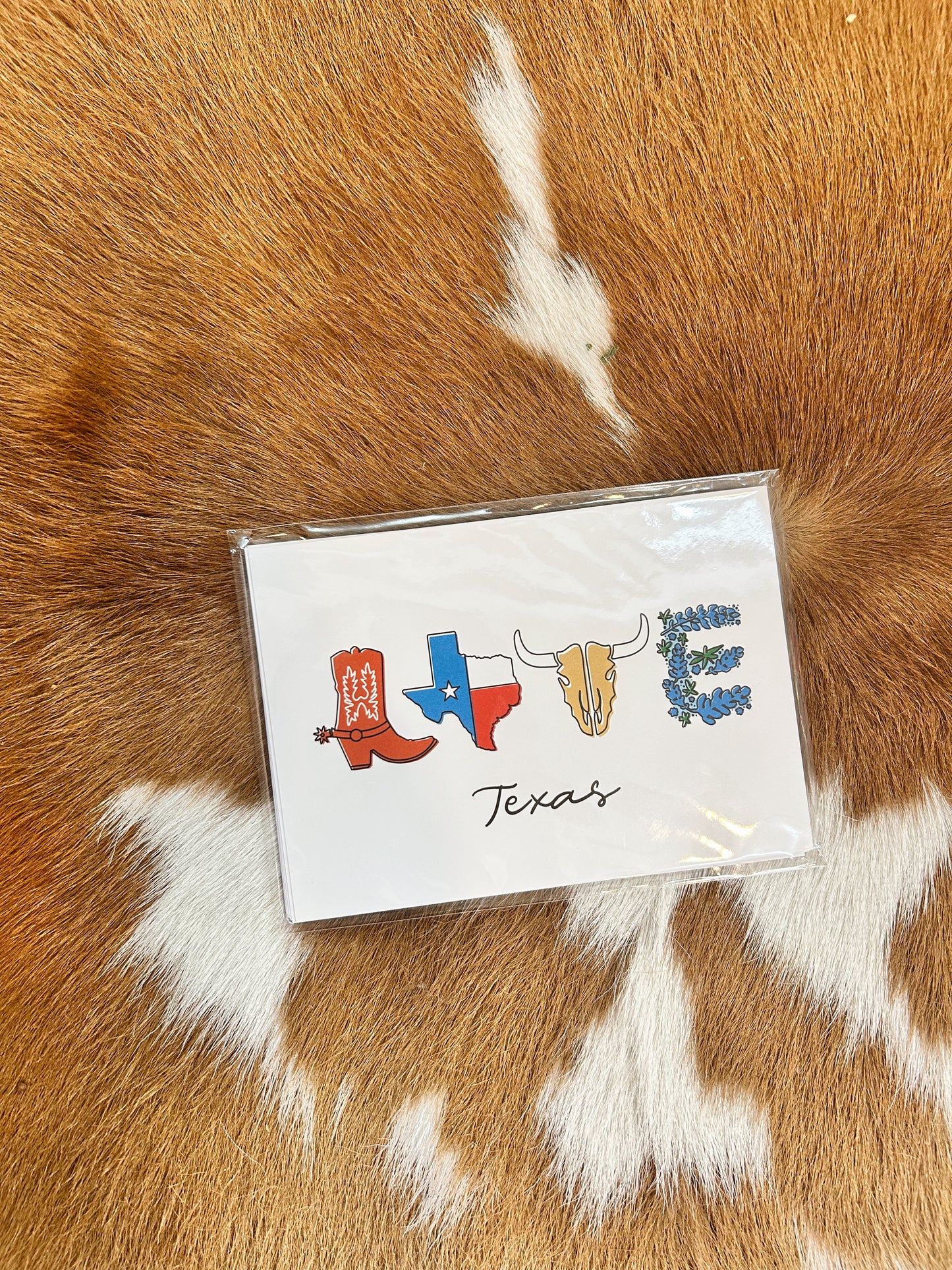 Love Texas Post Card