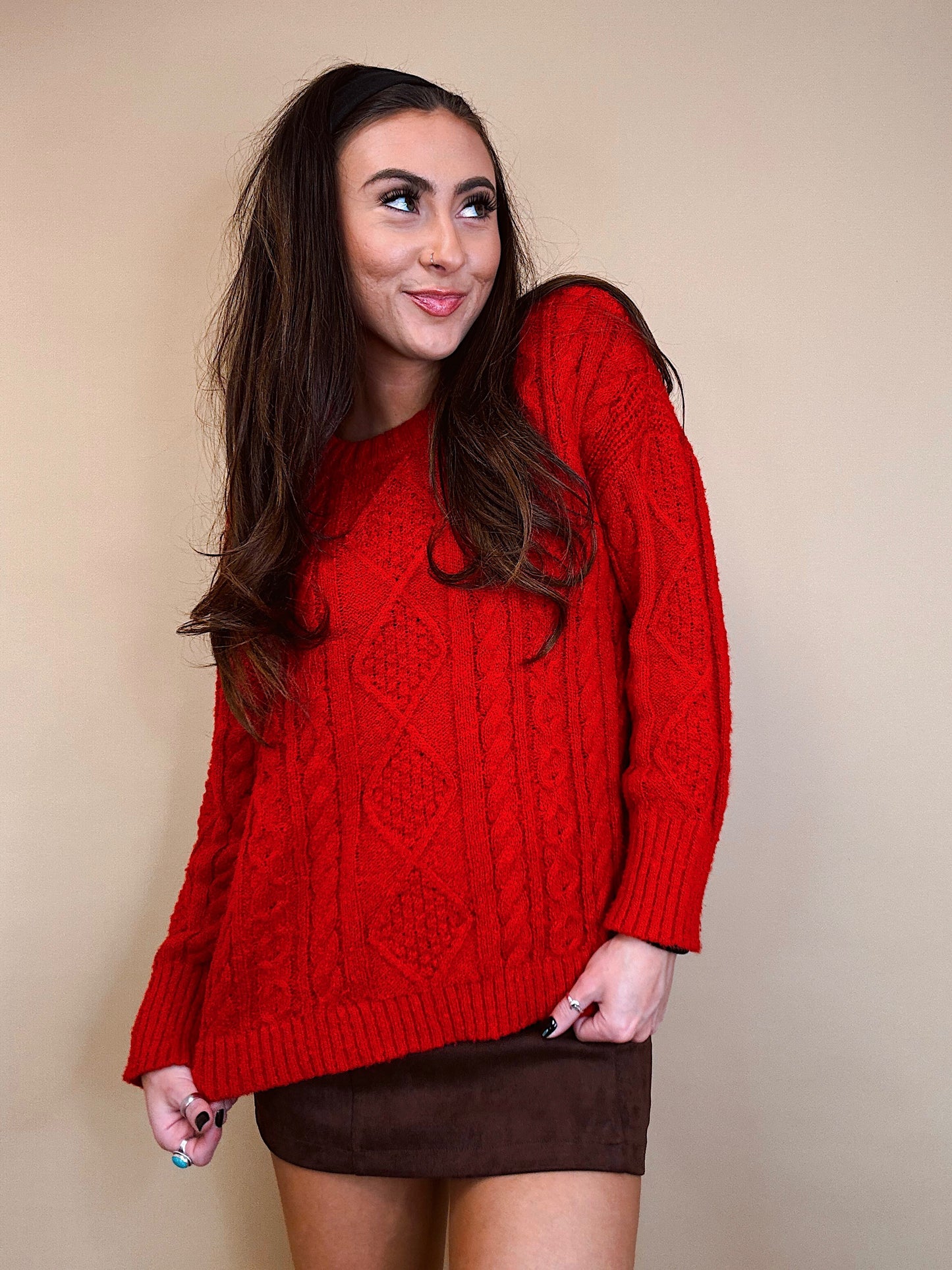 The Arden Cable Sweater