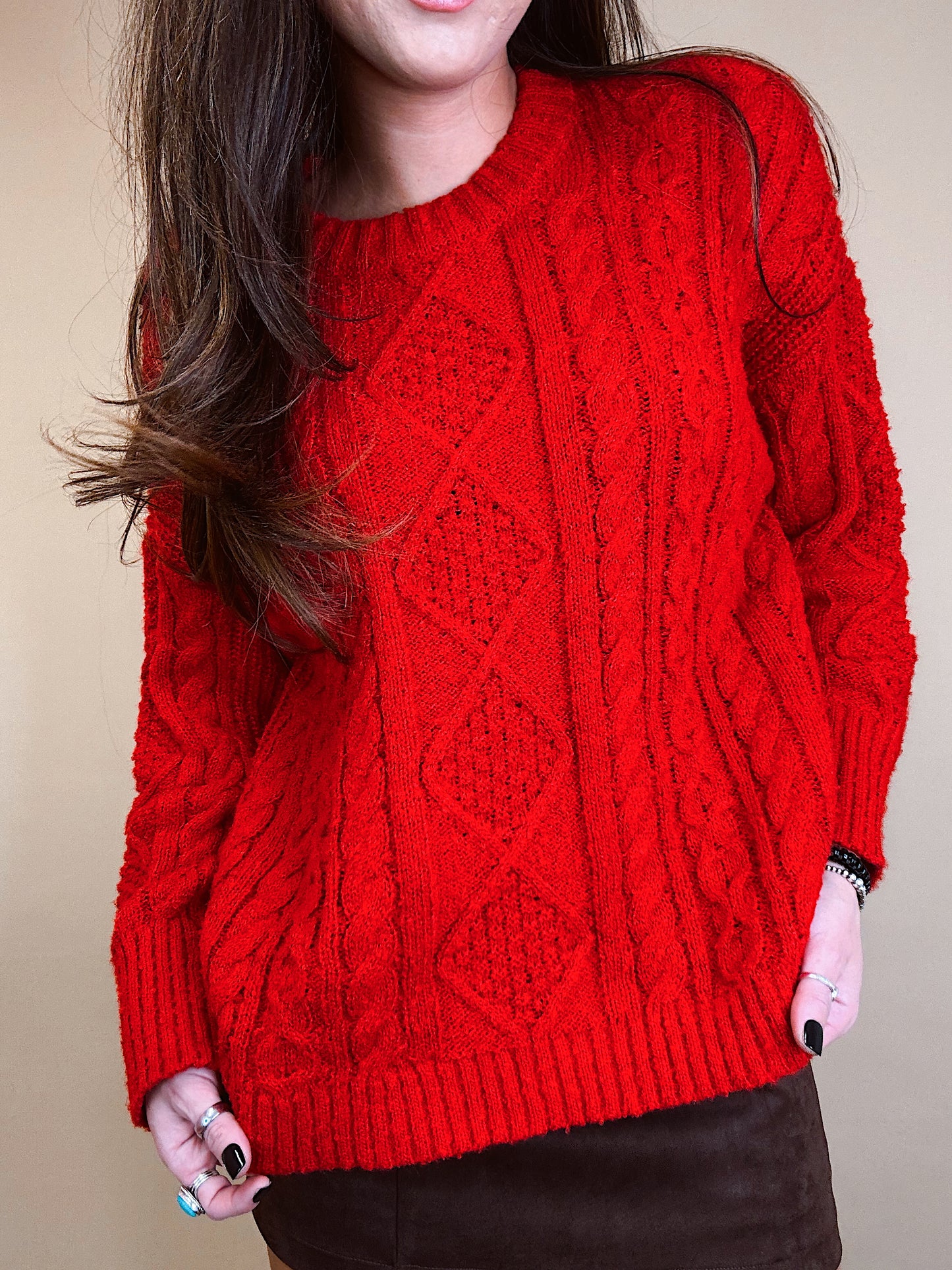 The Arden Cable Sweater