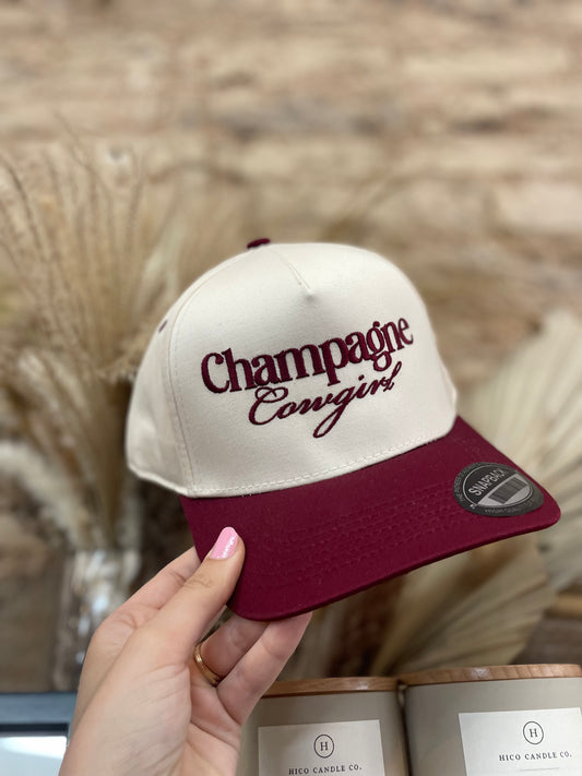 Champagne Cowgirl Trucker Hat