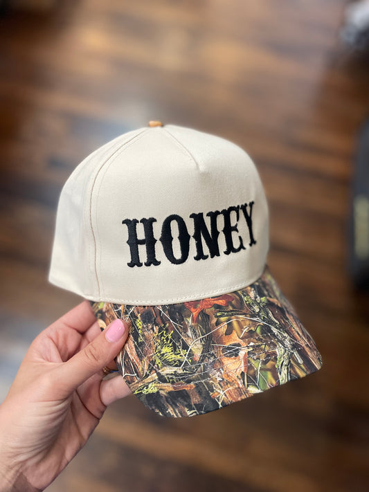 Camo Honey Trucker Hat