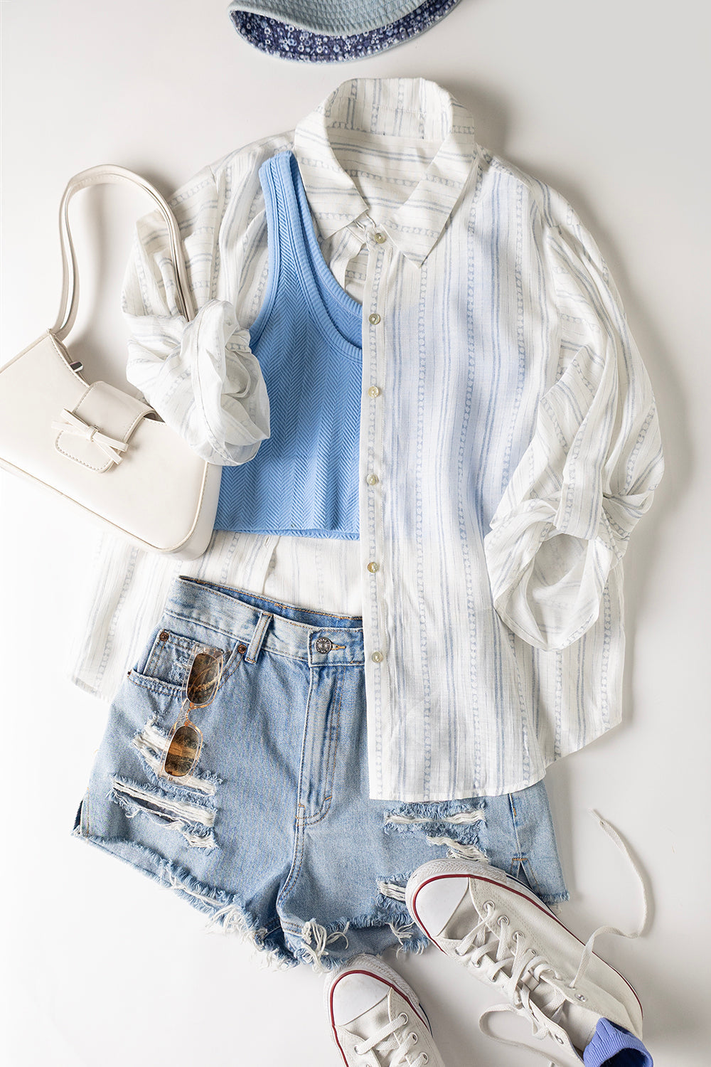 Boardwalk Breeze Stripe Blouse
