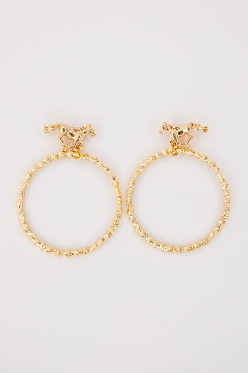 The Rodeo Dangle Hoops