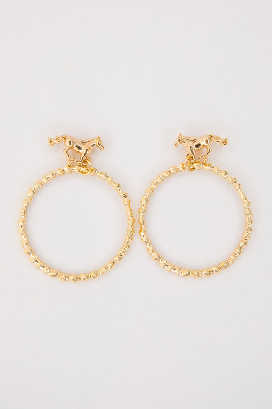 The Rodeo Dangle Hoops