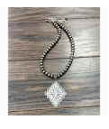 Bohemian Babe Concho Statement Necklace