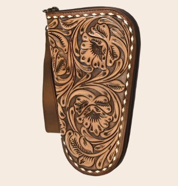 The Carmen Hand Tooled Gun Case