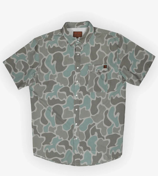 The Cole Camo Button Up