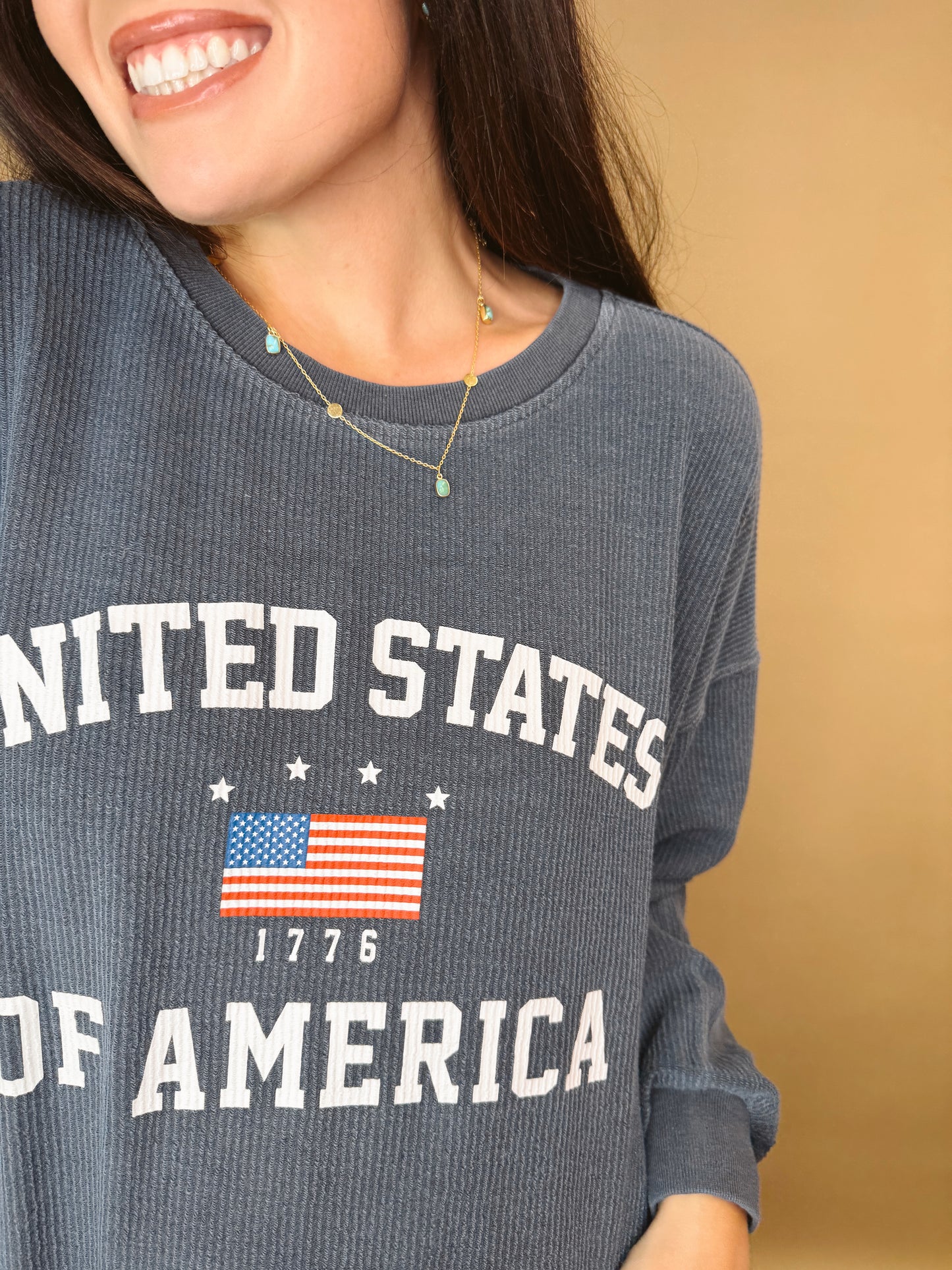 Midnight Layers Ribbed Top
