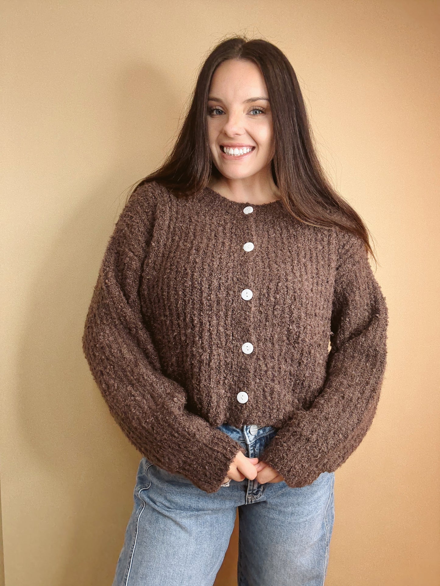 The Buttoned Bliss Sweater