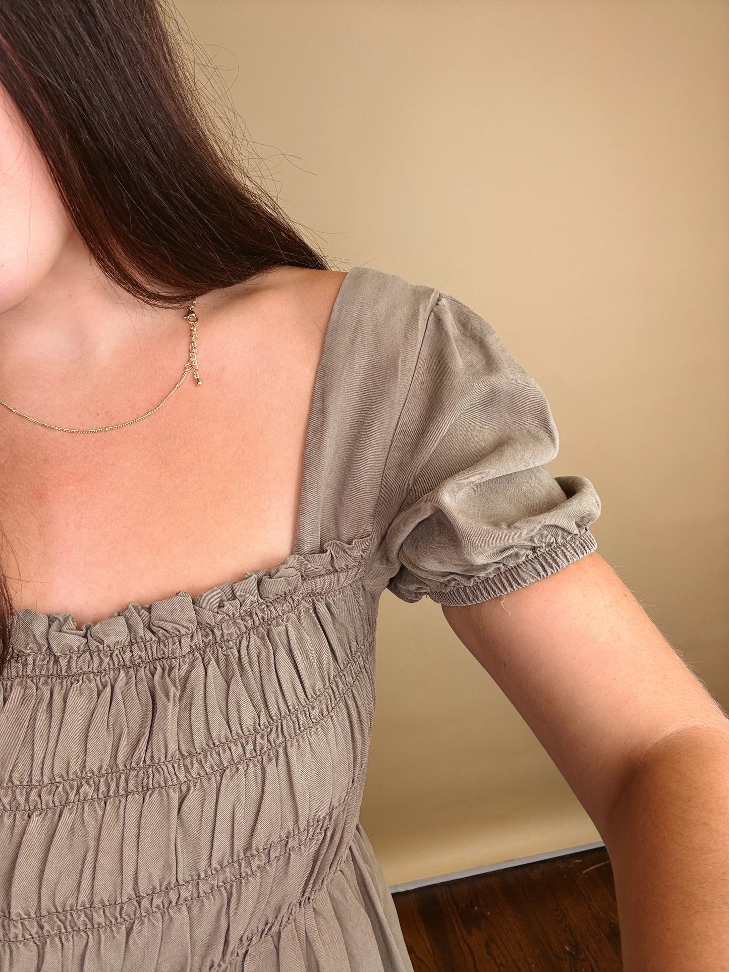 The Ellie Puff Sleeve Dress