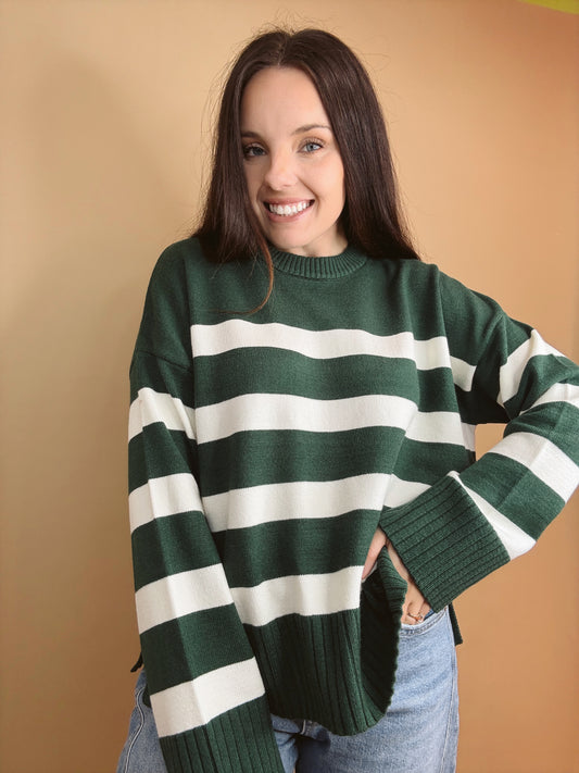The Bold Stripe Sweater