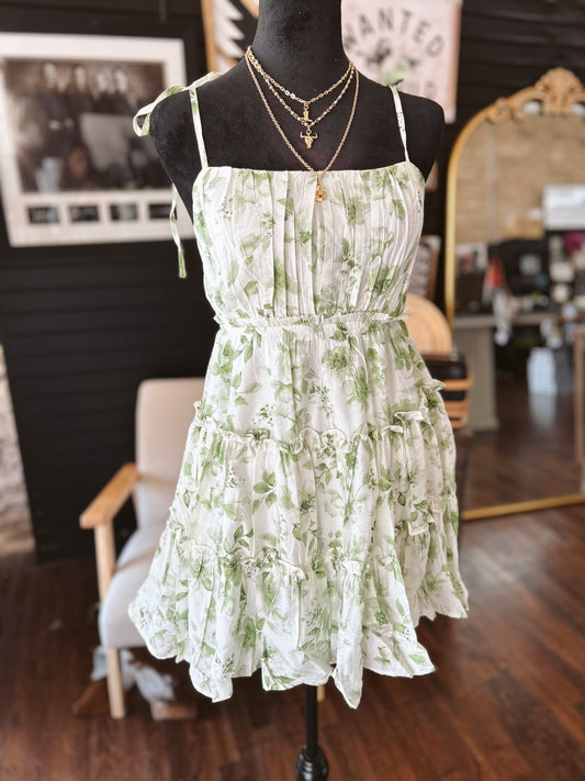 The Ivy Floral Mini Dress