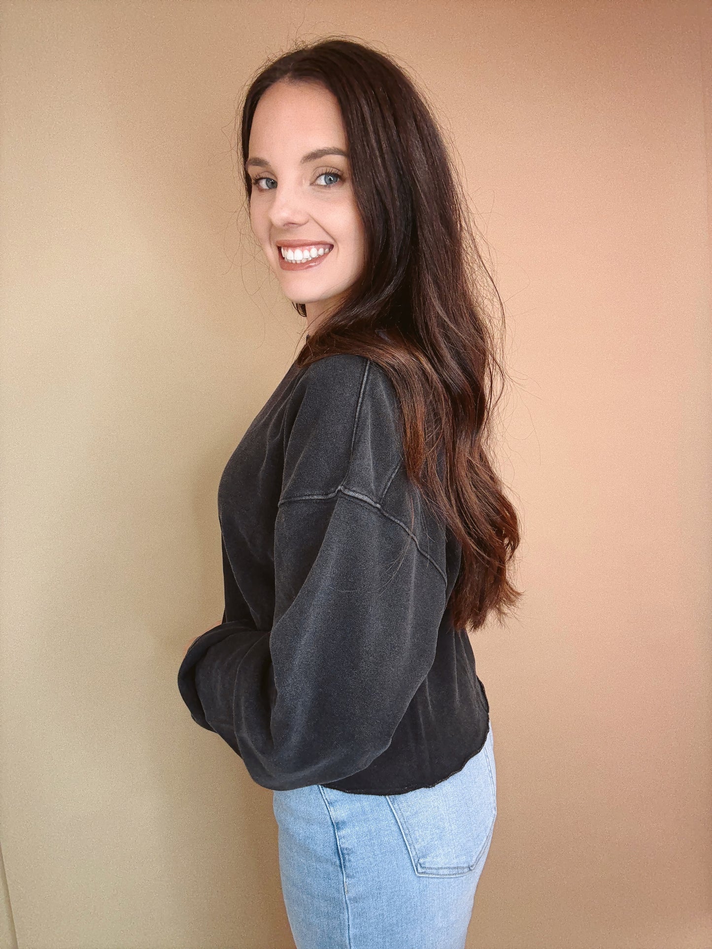 The Brooke Cropped Crewneck