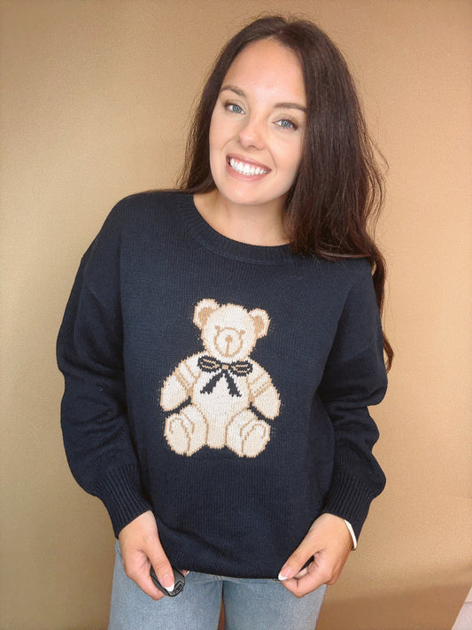 Bear With Me Cozy Sweater