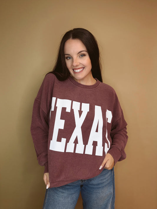 The Lone Star Cozy Sweater