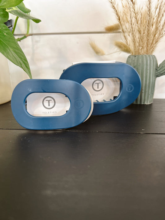 Midnight Rain Flat Hair Clip
