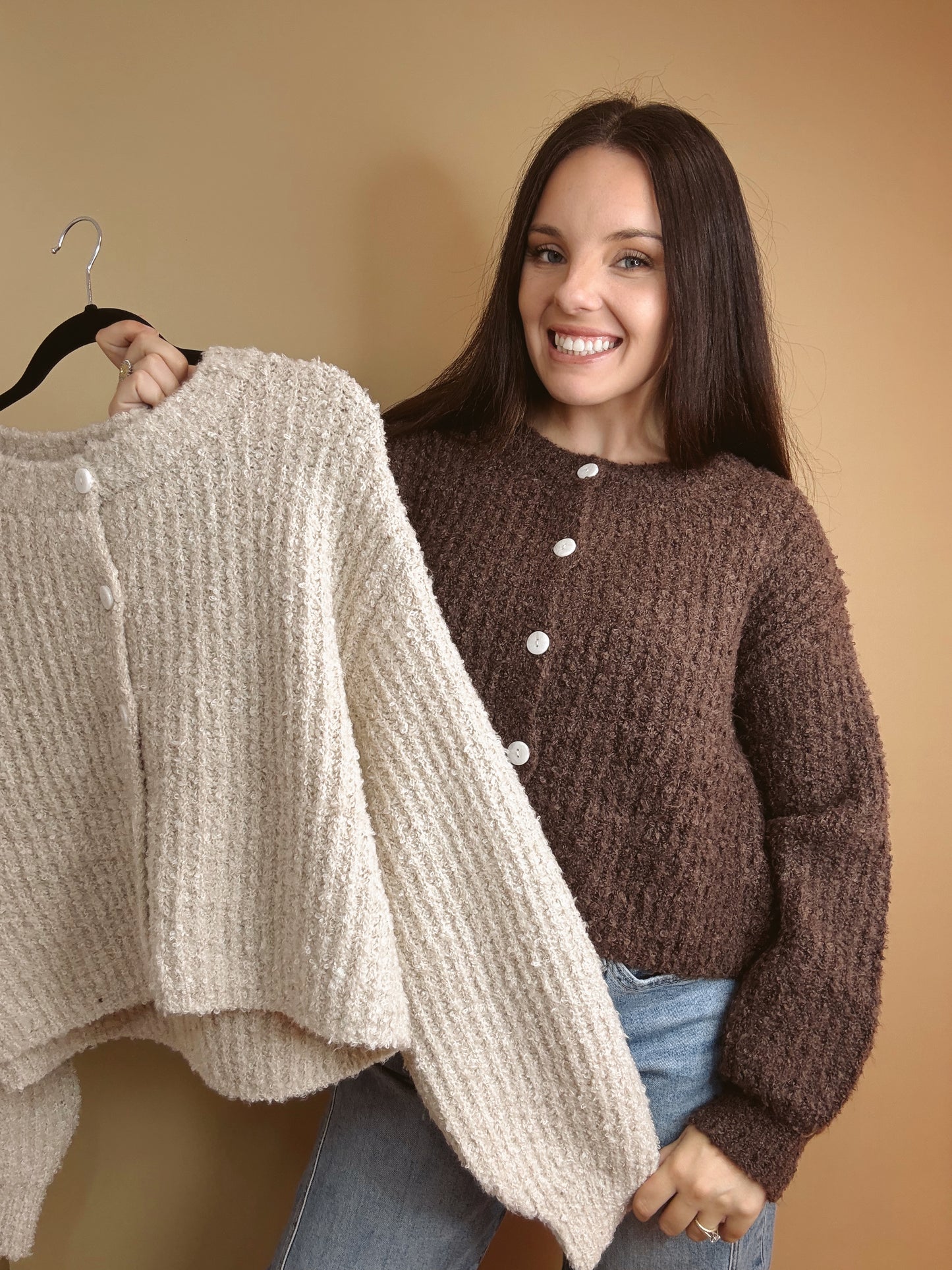 The Buttoned Bliss Sweater