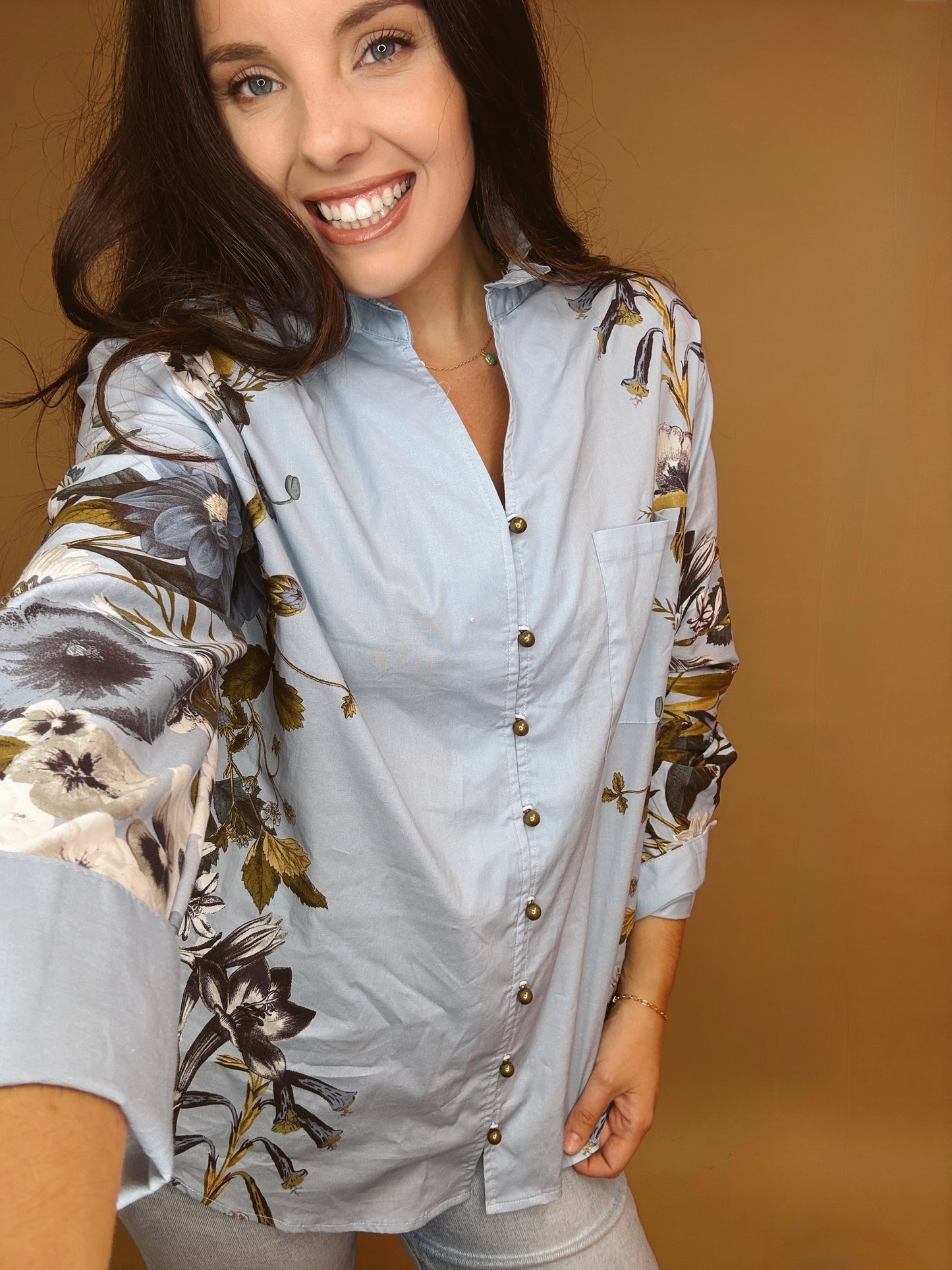 The Chambray Lux Top