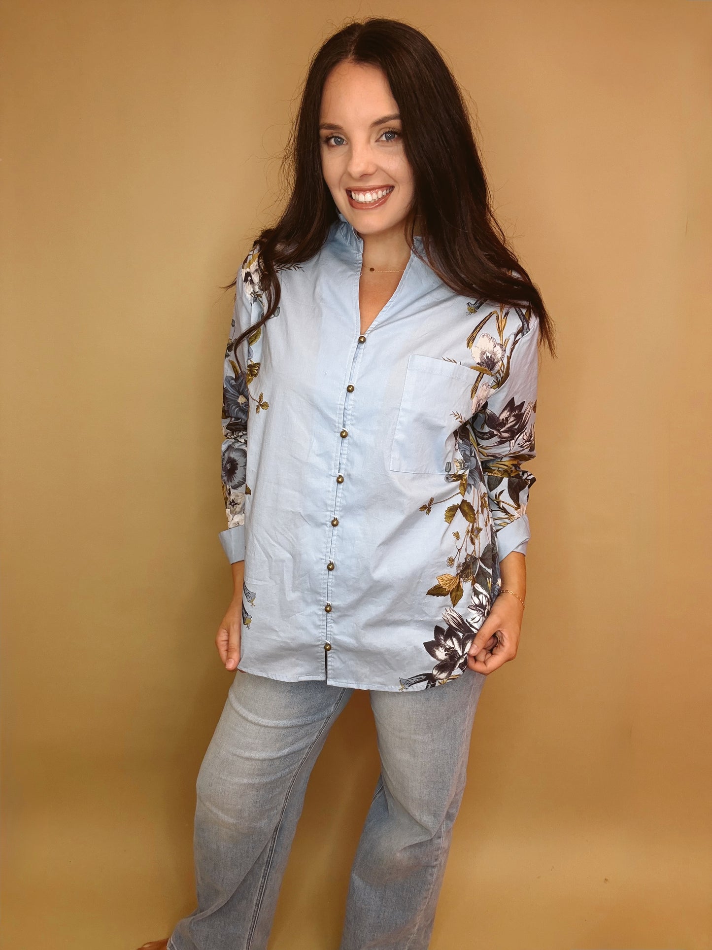 The Chambray Lux Top