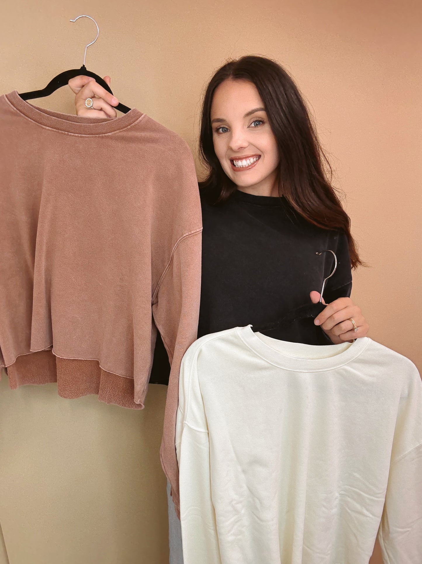 The Brooke Cropped Crewneck