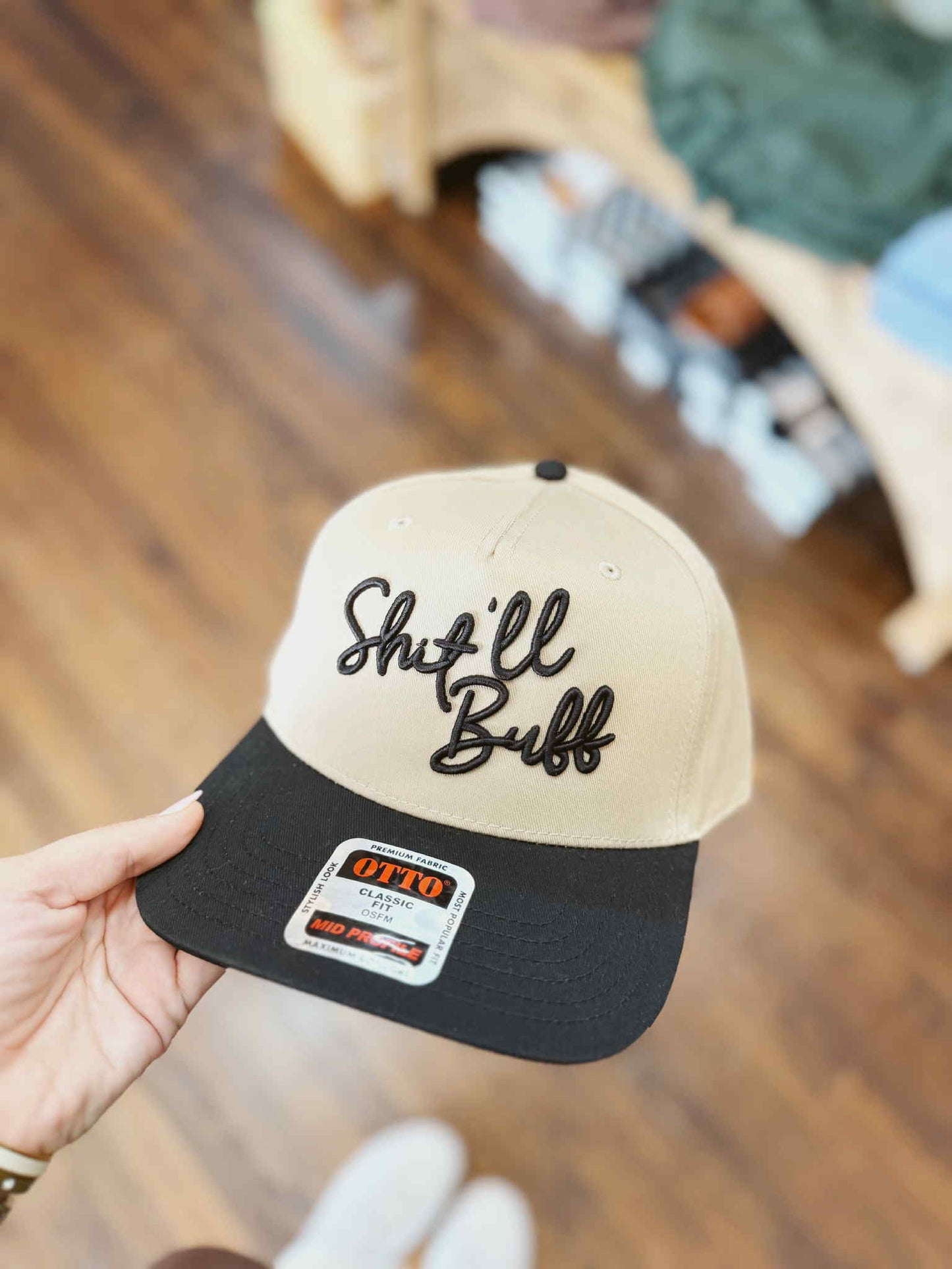 Shit’ll Buff Trucker Hat