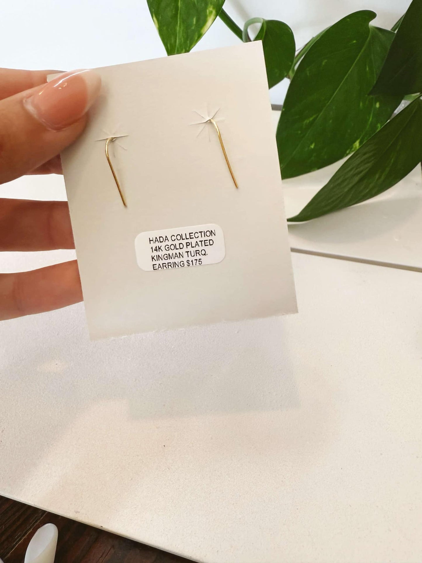 Authentic Golden Horizon Earrings #308