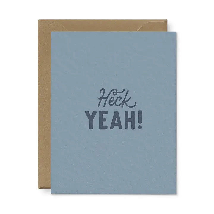 Heck Yeah! Congratulations Greeting Card