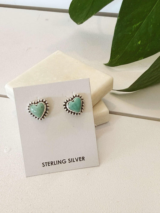 Authentic Wild Heart Sterling Silver Earrings #304