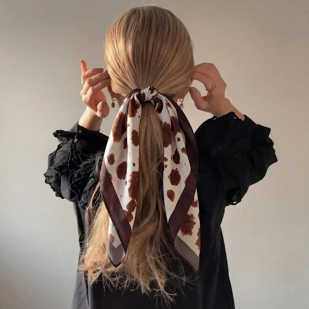 Boots, Buckles & Cow Print Bandana