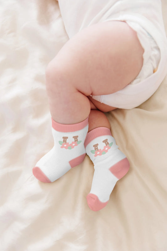 Western Trio Baby Socks